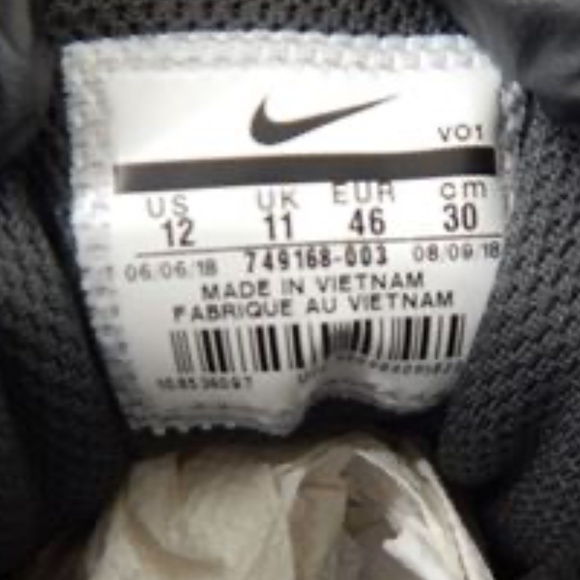 Nike Air Visi Pro VI Men\'s Basketball Shoes (Size 12) main image 6